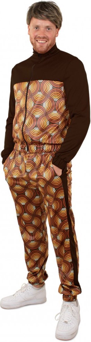 Hippie Kostuum | Oldschool Jaren 70 Fit Pak Marco Man | XXL | Carnaval kostuum | Verkleedkleding